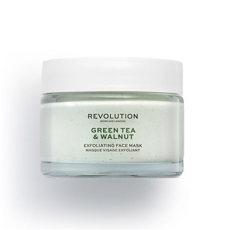 Revolution Skincare Green Tea & Walnut Exfoliating Face Mask