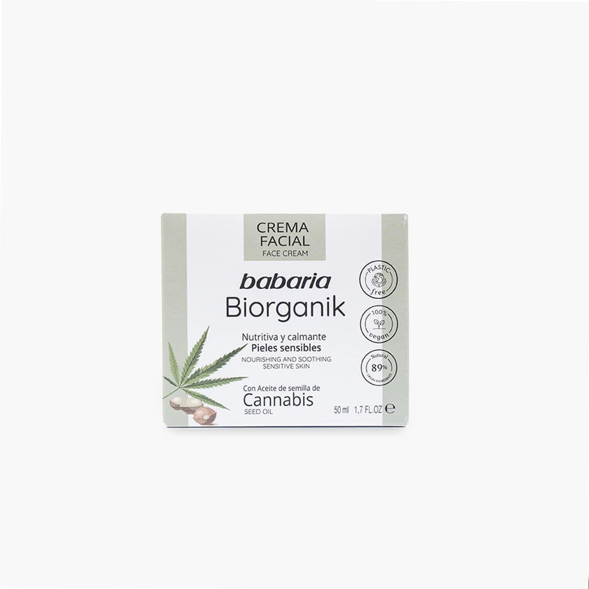 Babaria Cannabis Seed Oil Face Cream