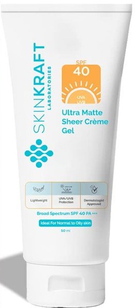 Skinkraft Ultra Matte Sheer Crème Gel