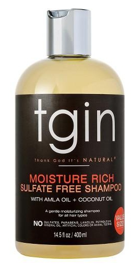 tgin Moisture Rich Sulfate Free Shampoo