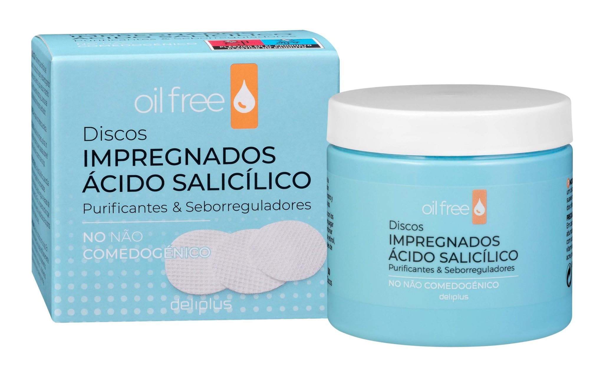 Deliplus Discos Impregnados Acido Salicilico