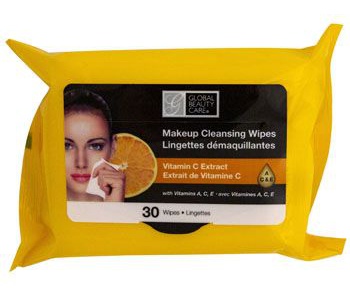 Global Beauty Care Makeup Cleansing Wipes- Vitamin C Extract