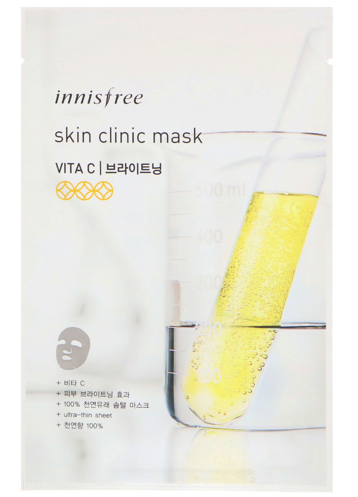 innisfree Skin Clinic Sheet Mask Vita C