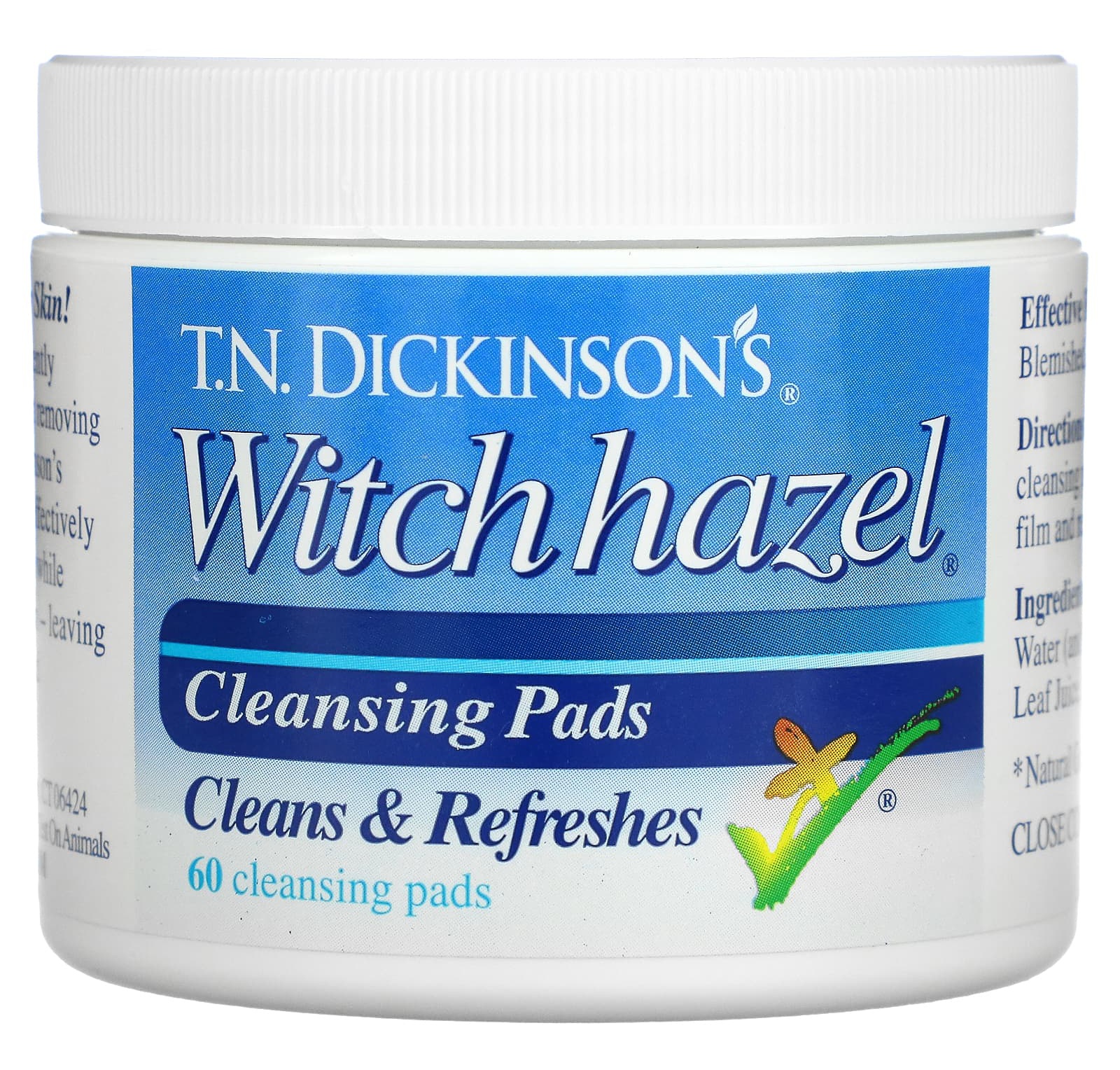 T.N. Dickinson's Witch Hazel Cleansing Pads