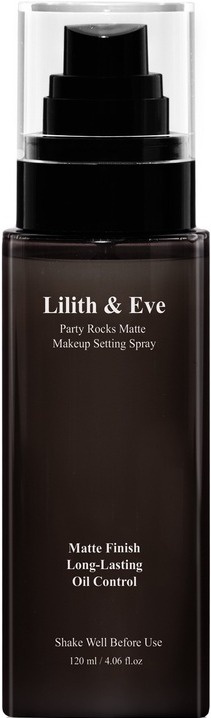 Lilith & Eve Party Rocks Matte Make Up Setting Spray