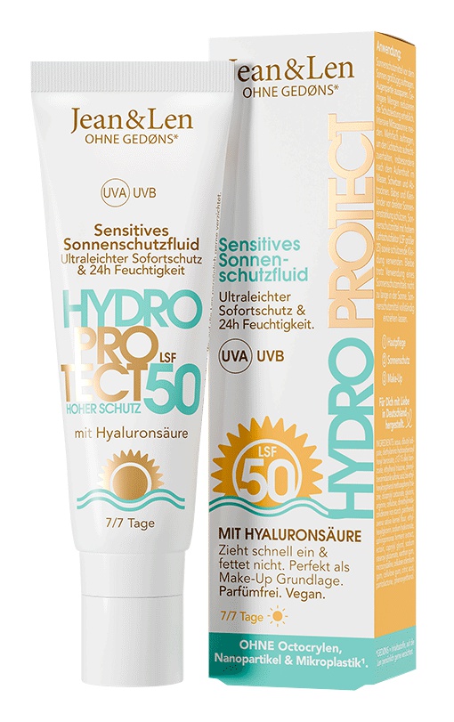 Jean & Len Sensitives Sonnenschutzfluid LSF 50