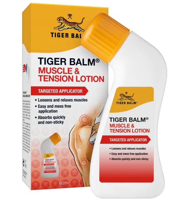 Tiger balm Muscle & Tension Lotion