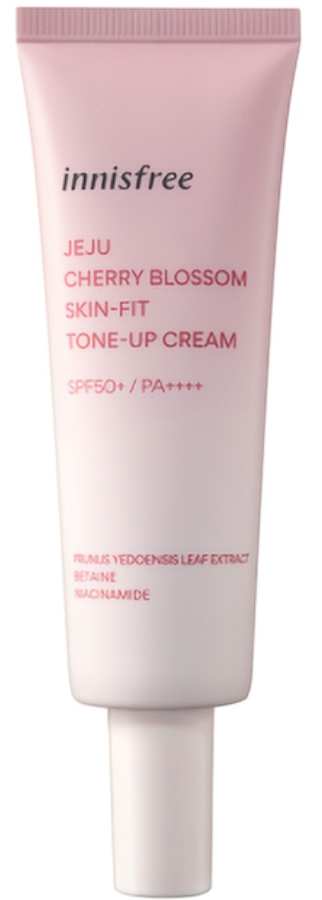 innisfree Jeju Cherry Blossom Skin-Fit Tone Up Cream SPF50+/PA++++