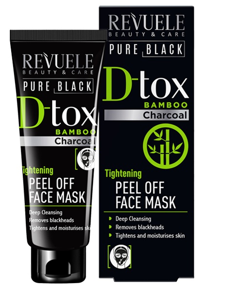 Revuele Pure Black D-Tox Tightening Peel Off Face Mask