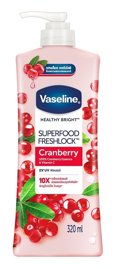 Vaseline Healthy Bright Superfood Freshlook™ Cranberry