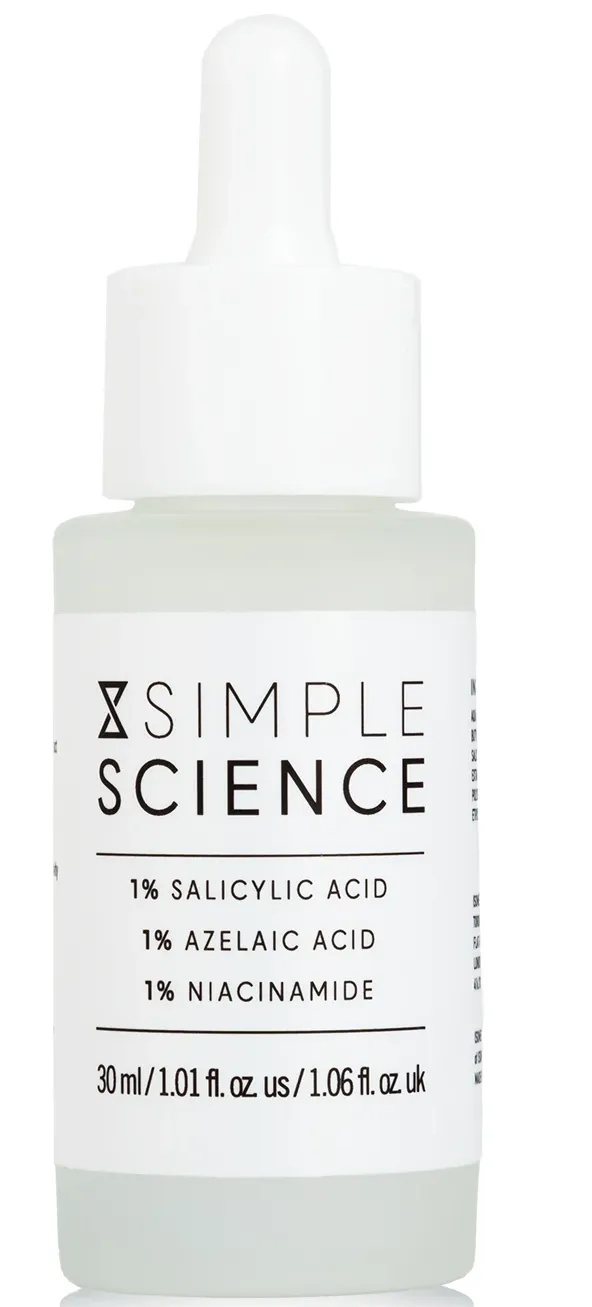 ISOMERS Skincare Simple Science 1% Salicylic Acid + 1% Azelaic Acid + 1% Niacinamide