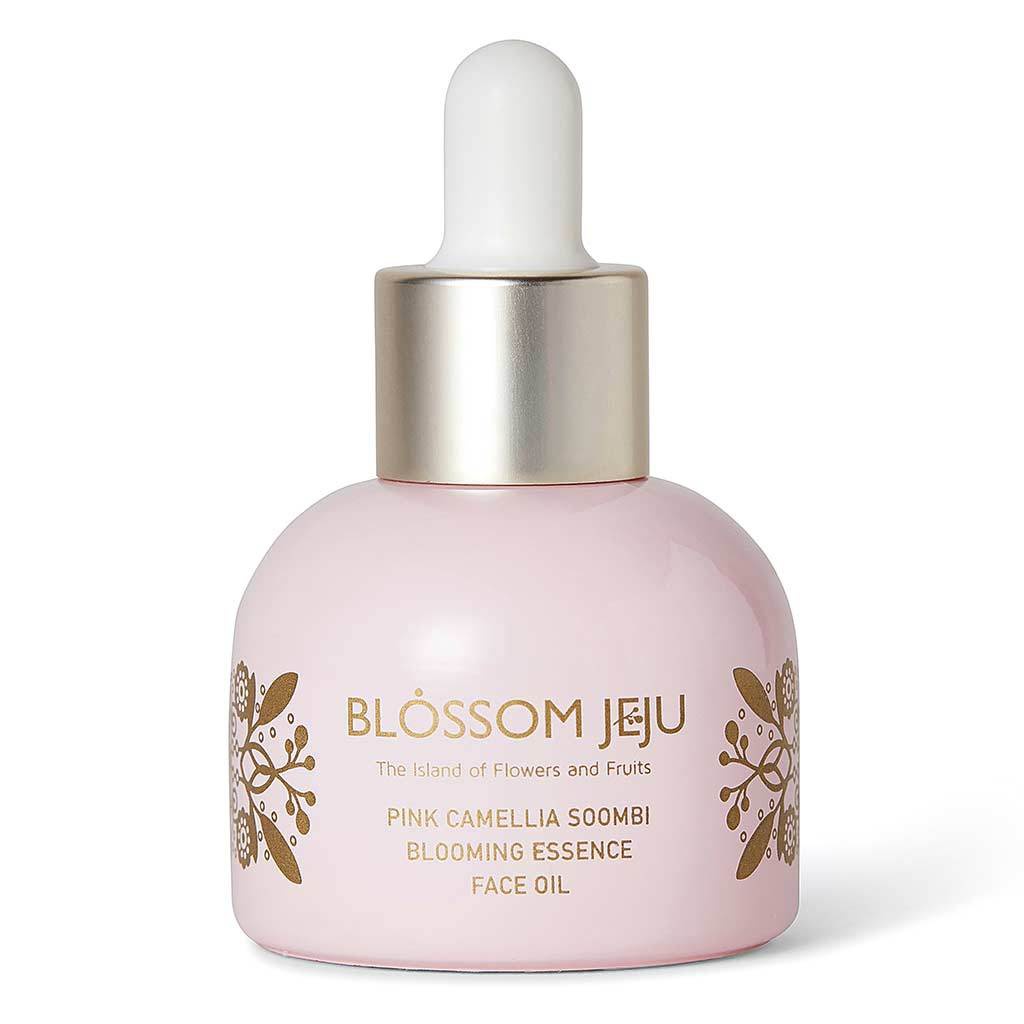 Blossom Jeju Pink Camellia Soombi Blooming Essence Face Oil