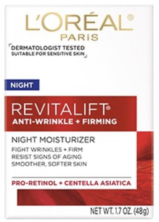 L'Oreal Revitalift Anti-Wrinkle + Firming Night Moisturizer