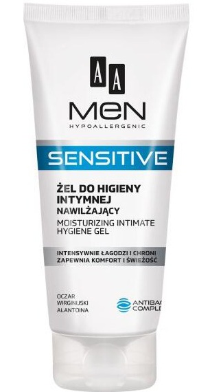 AA AA Men Sensitive, Moisturizing Intimate Hygiene Gel