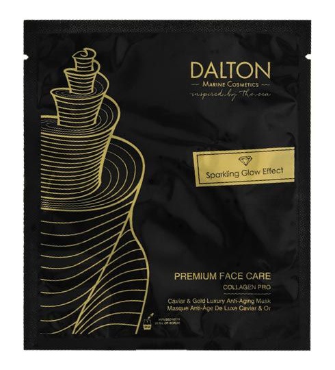 DALTON MARINE COSMETICS Collagen Pro - Caviar And Gold Luxury Sheet Mask