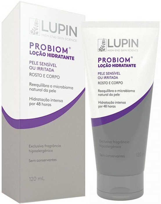 Lupin Probiom Loção Hidratante