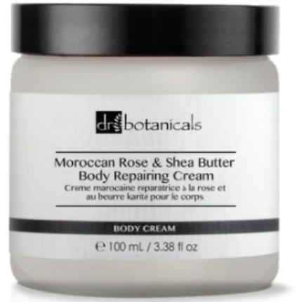 Dr Botanicals Moroccan Rose & Shea Butter Body Repairing Cream