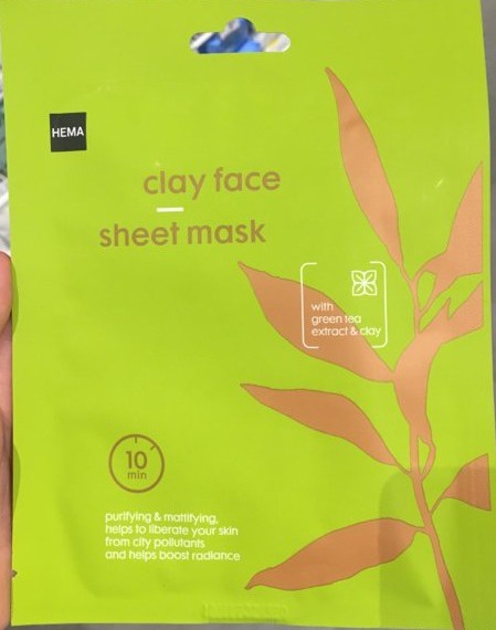 Hema Clay Face Sheet Mask