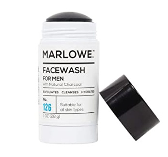 Marlowe No. 126 Charcoal Face Wash Cleansing Stick