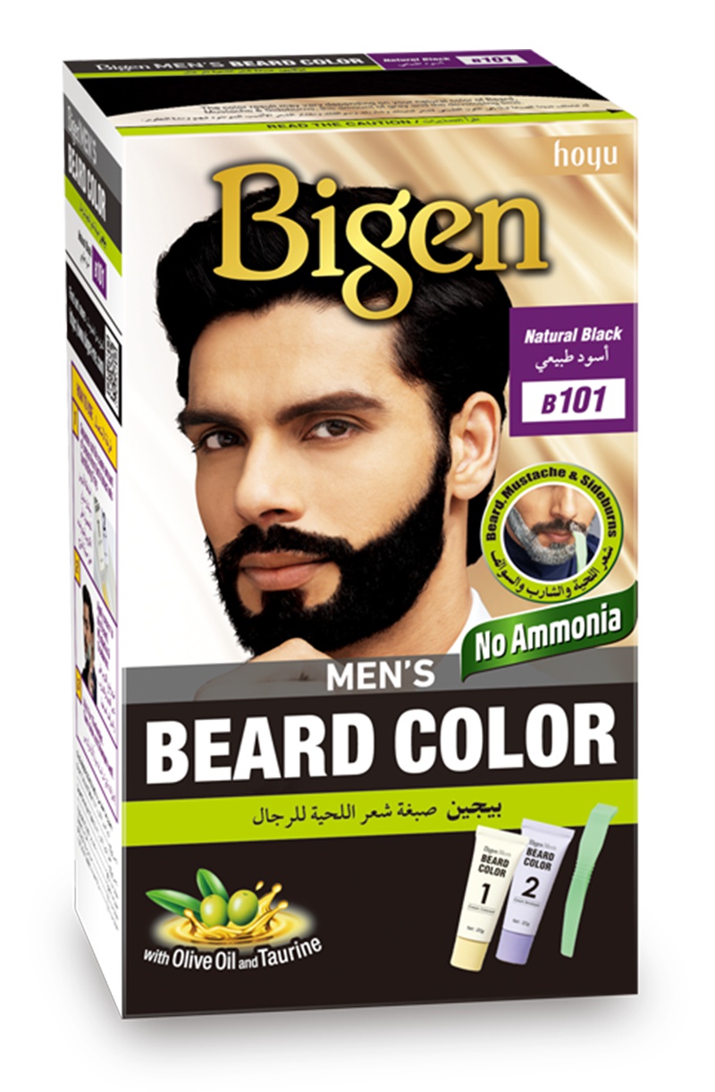 Bigen Mens Beard Color