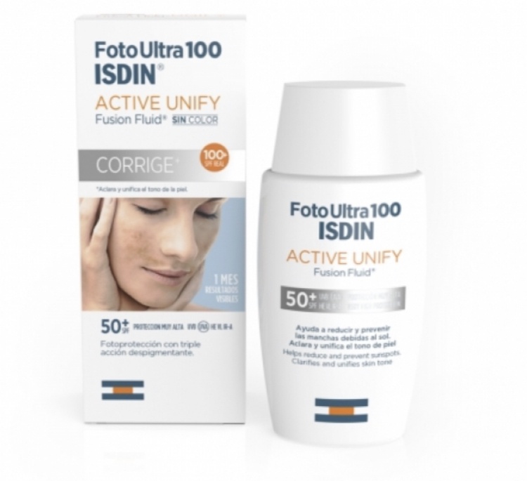 ISDIN Foto Ultra 100 Isdin Active Unify Fusion Fluid Spf 50+