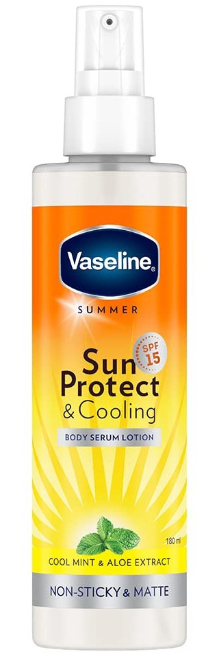 Vaseline Sun Protect And Cool Serum Lotion