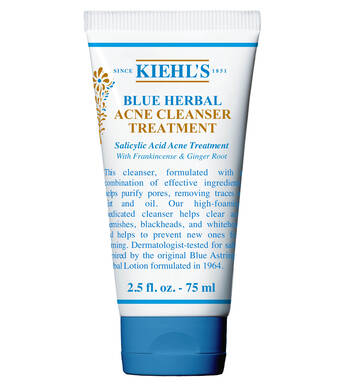 Kiehl’s Blue Herbal Acne Cleanser Treatment