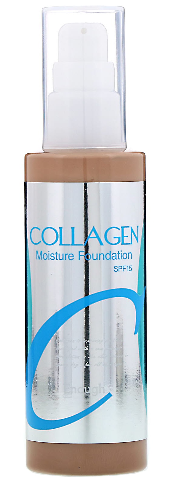 Enough Collagen, Moisture Foundation, SPF 15