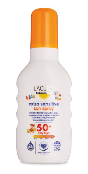 LACURA Kids Extra Sensitive Sun Spray Spf50+
