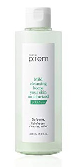 Make P:rem Safe Me. Relief Green Cleansing Water