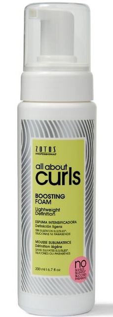 All about curls Boosting Foam