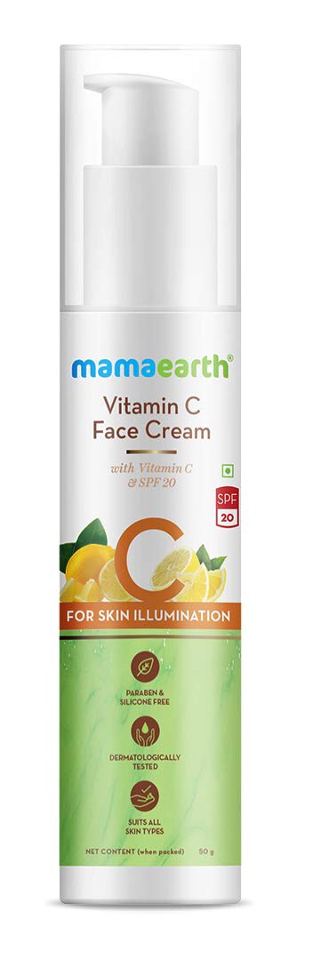 Mamaearth Vitamin C Face Cream  Spf 20