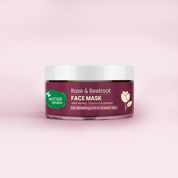 Mothersparsh Rose And Beetroot Face Mask