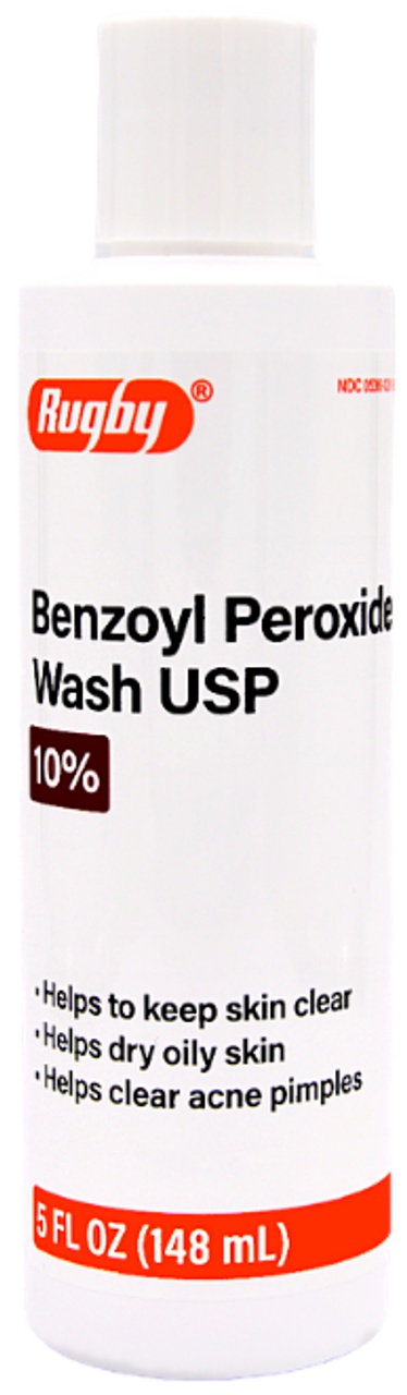 Rugby Benzoyl Peroxide Acne Wash Usp 5%