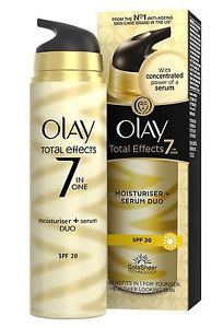 Olay Total Effects Spf20 7-In-1 Moisturiser & Serum Duo