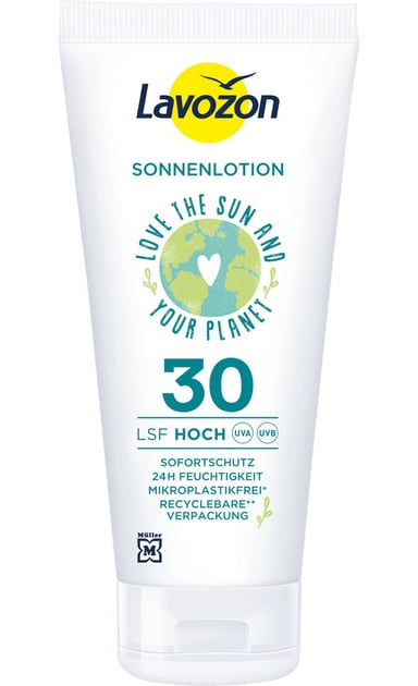 Lavozon Sonnenlotion LSF 30 Love The Sun And Your Planet