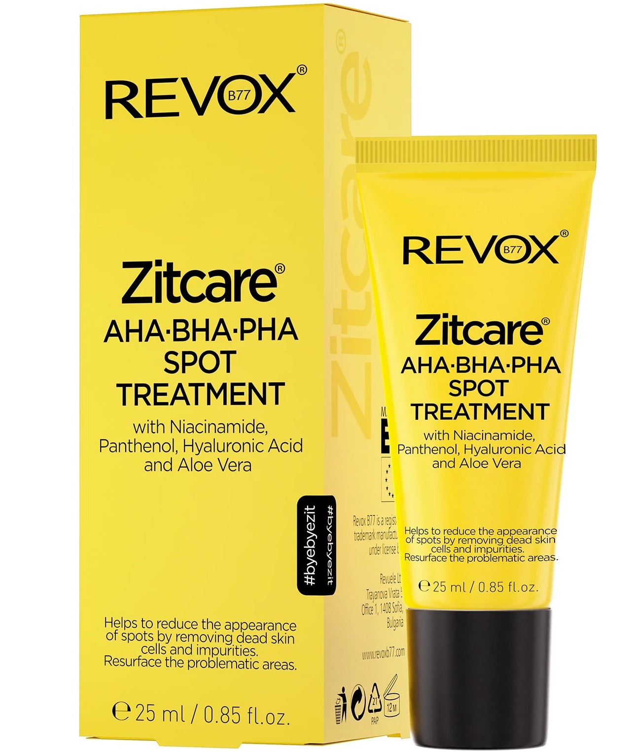 Revox Zitcare AHA BHA PHA Spot Treatment