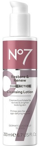 No7 Restore & Renew Double Action Cleansing Lotion