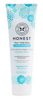 The Honest Company Face + Body Lotion Unscented