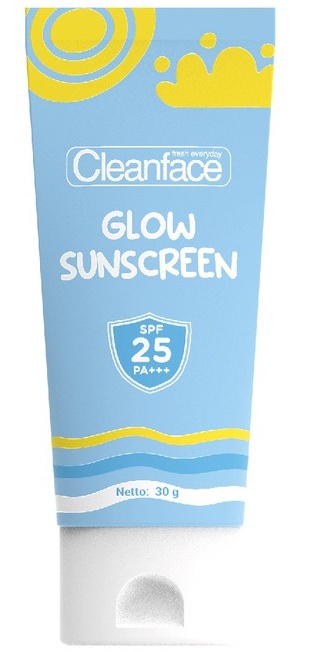 Cleanface Glow Sunscreen