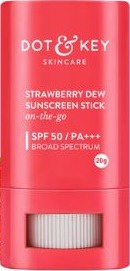 Dot and key Strawberry Sunscreen Stick (New Formula)