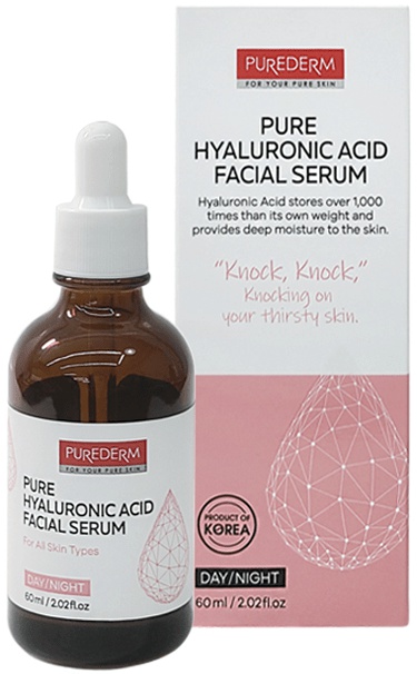 PUREDERM Pure Hyaluronic Acid Facial Serum