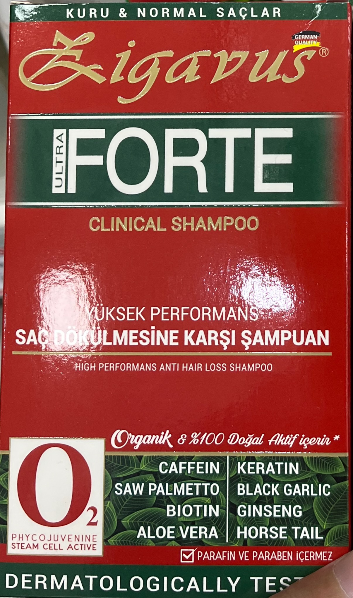 Zigavus Ultra Forte Clinical Shampoo
