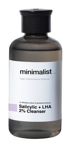 Be Minimalist Salicylic + LHA 2% Face Cleanser