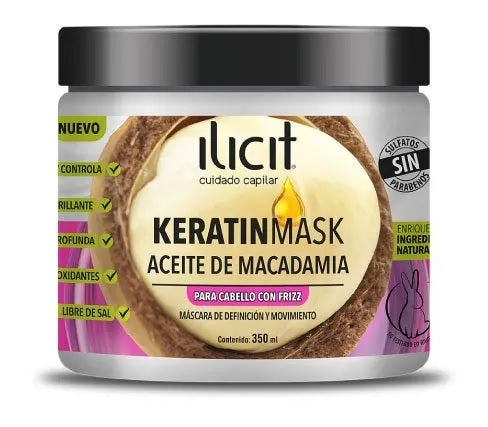 Ilicit Keratin Mask Aceite De Macadamia