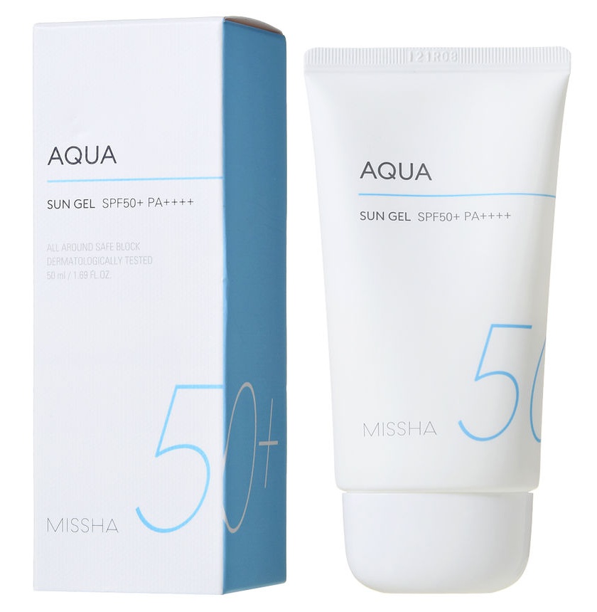 Missha All Around Safe Block Aqua Sun Gel SPF 50+ Fragrance Free