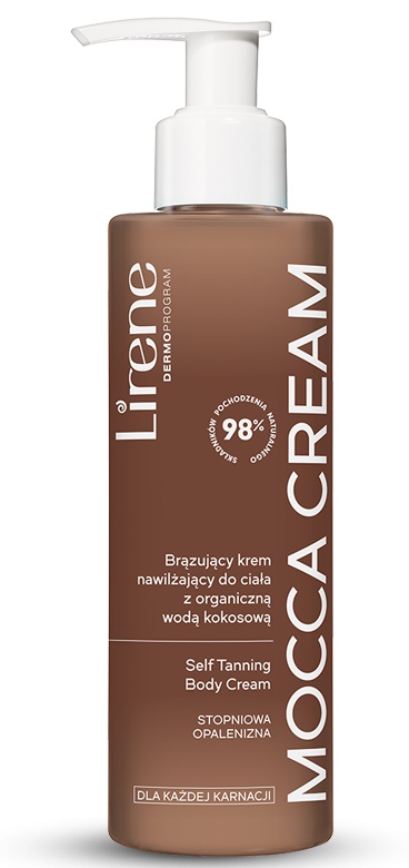 Lirene Perfect Tan Self Tanning Body Cream Mocca Cream