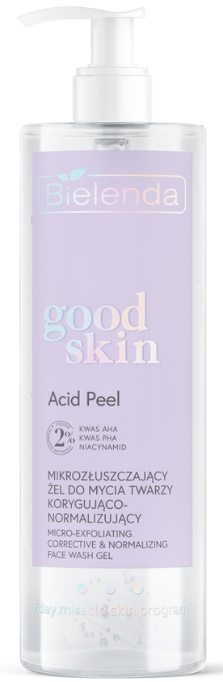 Bielenda Good Skin Acid Peel Micro-Exfoliating Face Wash Gel