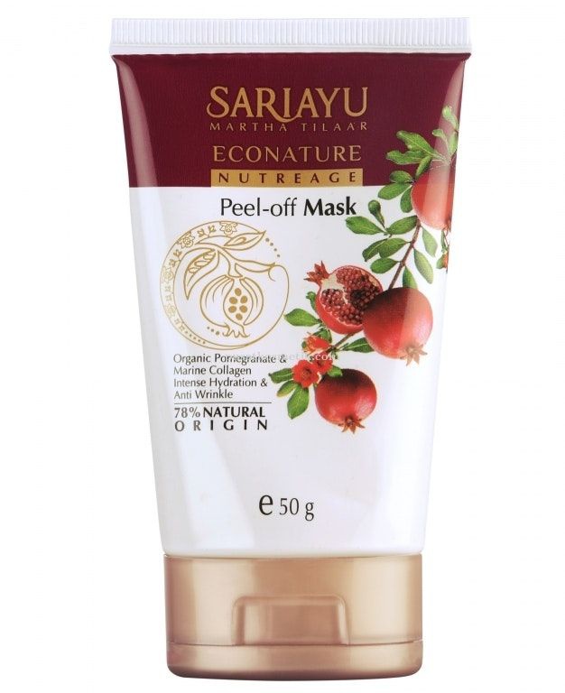 Sariayu Econature Nutreage Peel-Off Mask