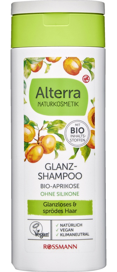 Alterra Glanz Shampoo Bio-Aprikose